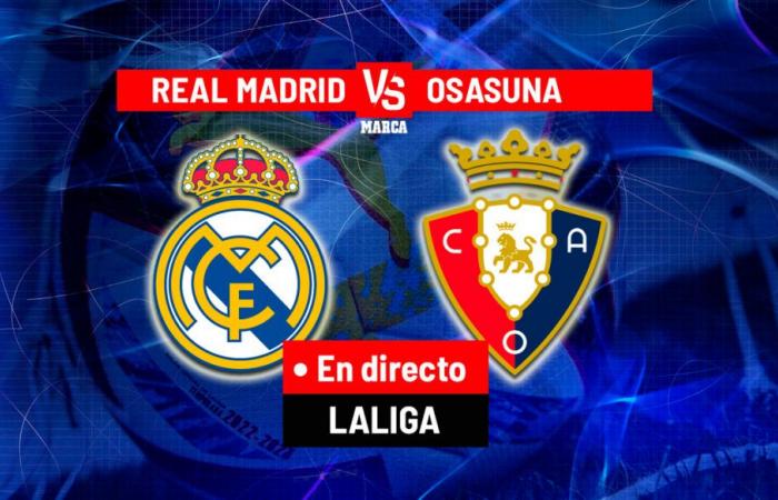 Real Madrid – Osasuna, live