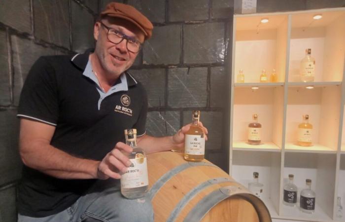 In der Bretagne gewinnt der Yellow Gin aus der Destillerie Ar Roc’h in Paris Bronze