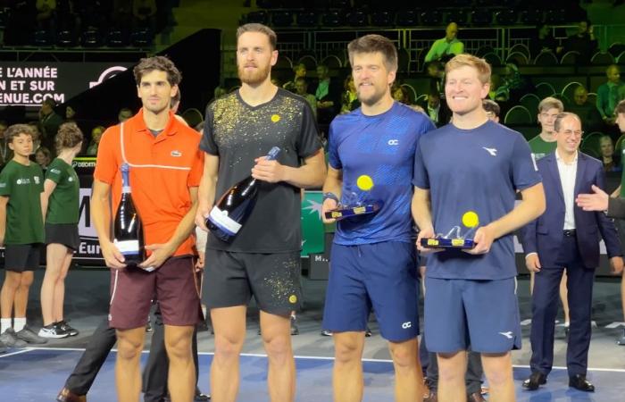 Enttäuschung für Herbert und Olivetti im Doppelfinale der Moselle Open