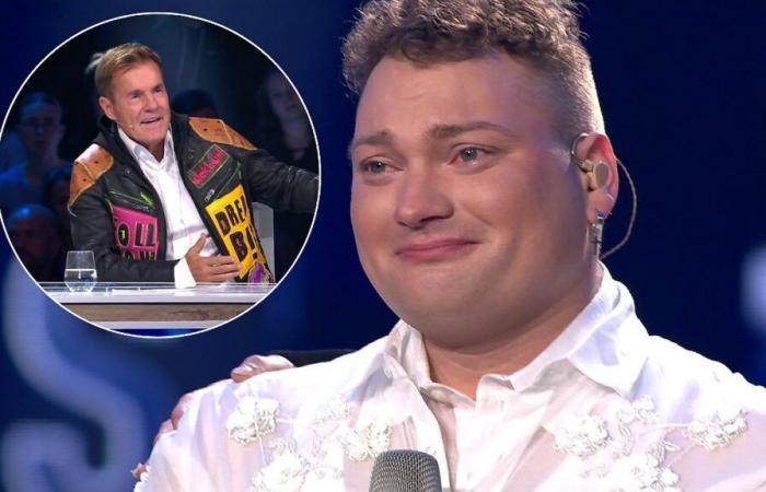 Dieter Bohlen rührt Finalist Christian Jährig zu Tränen