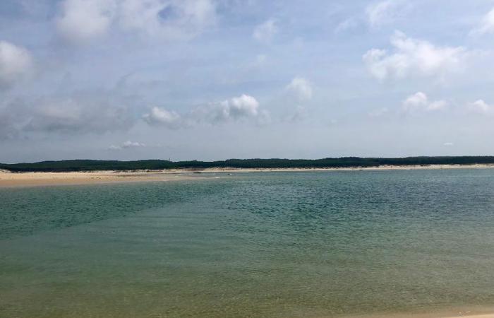 Schauer und Wolken in New Aquitaine