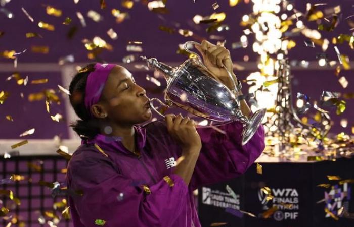 Die Amerikanerin Coco Gauff gewinnt nach einem spannenden Finale das WTA Masters