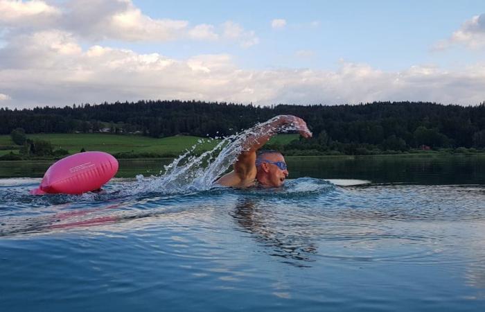 Extremschwimmer, wie Christophe Corne 23 Jahre lang der Kälte für die Forschung gegen Leukämie getrotzt hat