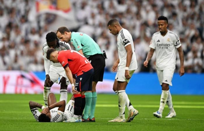 Der Star von Real Madrid humpelt unter Tränen aus dem Spiel gegen Osasuna