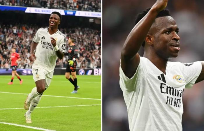 Fans im Bernabeu erzeugen brillante neue Sprechchöre über Vinicius Junior, nachdem er gegen Osasuna – Real Madrid einen Hattrick erzielt hat