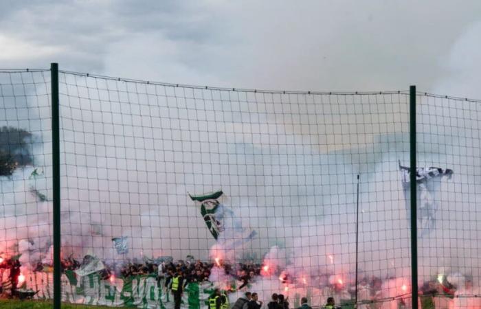 Glühende Atmosphäre beim letzten Training der Grünen