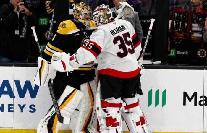 Senatoren: Linus Ullmark gewinnt das Wiedersehen gegen Jeremy Swayman in Boston