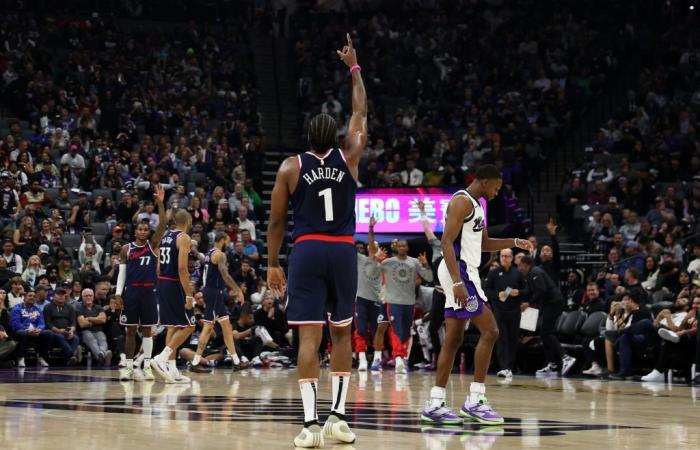 Harden, die Clippers haben die Offensive der Sacramento Kings gestoppt