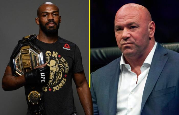 „So funktioniert es“ – Dana White sagte, sie solle über drastische Maßnahmen nachdenken, wenn Jon Jones sich weigert, als nächstes gegen Tom Aspinall zu kämpfen