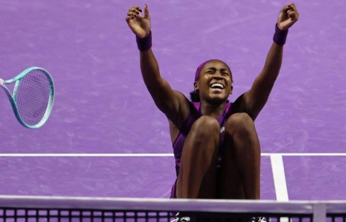 Die Amerikanerin Coco Gauff gewinnt ihr erstes WTA Masters