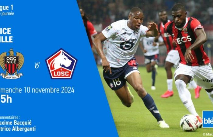 OGC Nizza – Lille: Sehen Sie sich das Spiel in voller Länge auf France Bleu Azur an