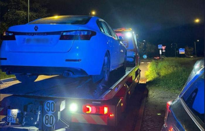 Der junge Fahrer fuhr mit einem hohen Alkoholspiegel