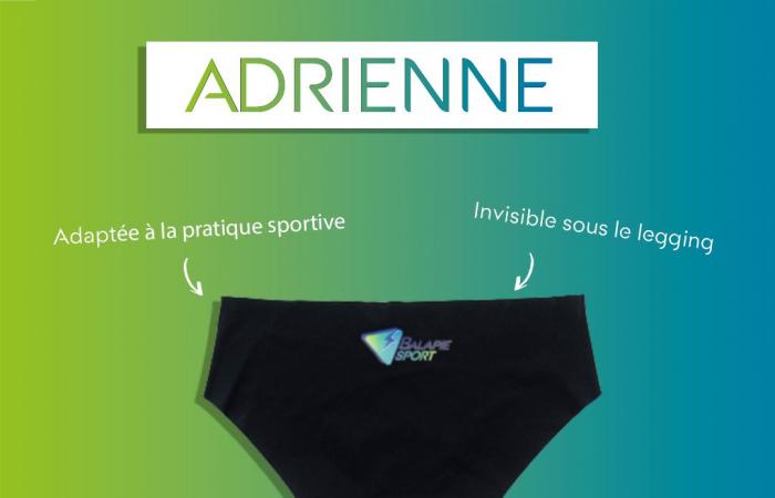 Adrienne, die in Meursault geborene Anti-Leck-Sporthose: Wenn zwei Schwestern mit Stil und Humor gegen Unbehagen angehen!