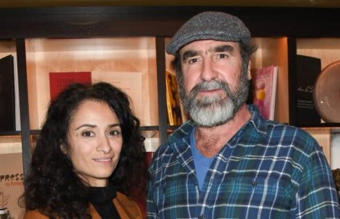 Eric Cantona unterstützte seine Frau Rachida Brakni bei einer schwierigen Rede