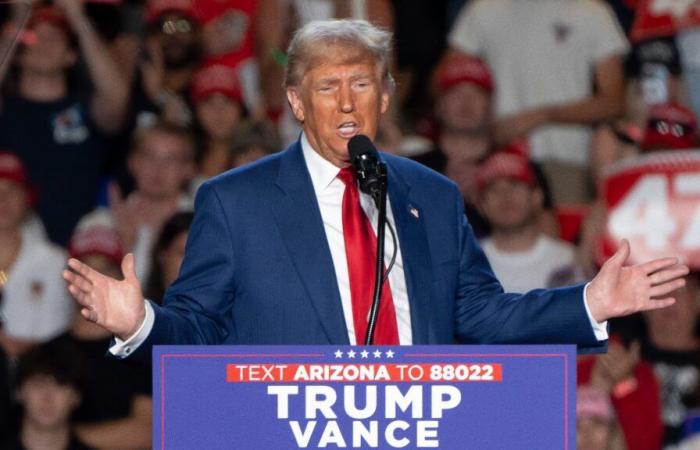 Donald Trump gewinnt Arizona und ist in wichtigen Bundesstaaten ein Hit