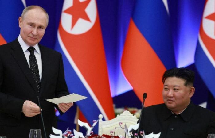 Wladimir Putin unterzeichnet ein gegenseitiges Verteidigungsabkommen mit Nordkorea