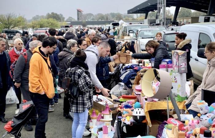 In Parthenay herrscht am großen Tag Gedränge auf dem Messegelände