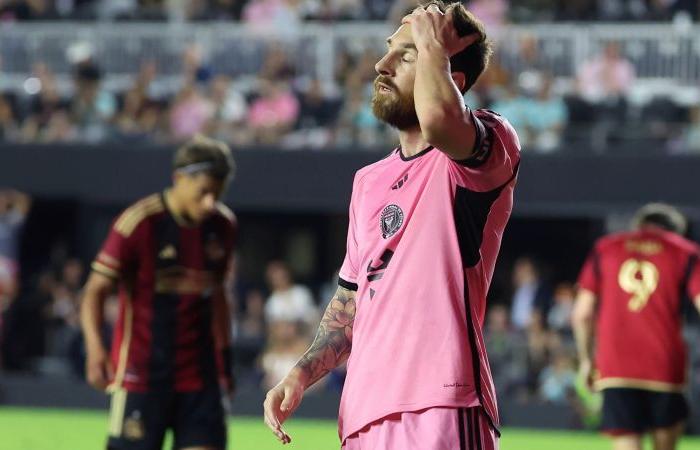 Lionel Messi und Inter Miami scheiden aufgrund einer überraschenden Niederlage gegen Atlanta United aus den MLS-Playoffs aus