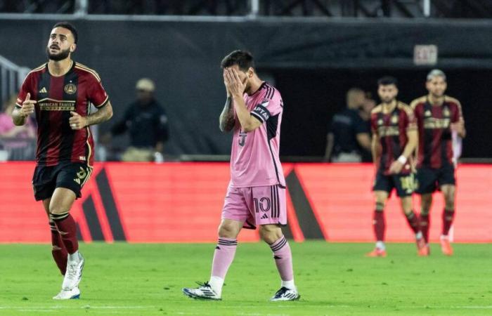 Messi und Inter Miami sind nach der beeindruckenden 2:3-Niederlage gegen Atlanta United aus den MLS-Playoffs ausgeschlossen