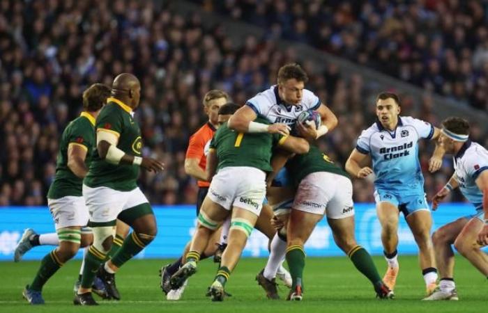 Südafrika gewinnt in Murrayfield gegen Schottland