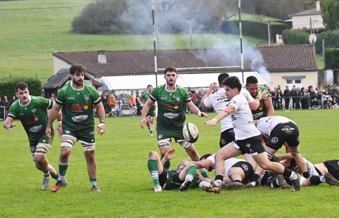 Rugby, Federal 2: Punkteteilung beim Derby Vergt – Bergerac in der Dordogne