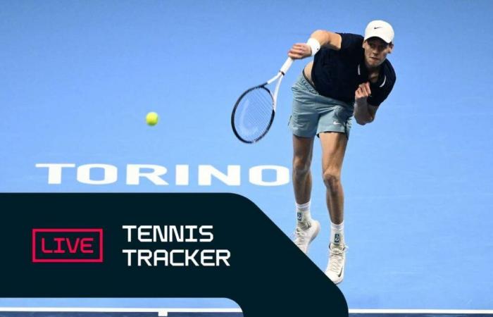 Tennis Tracker, ATP-Finale: Sinner-De Minaur 6-3, 5-3 LIVE