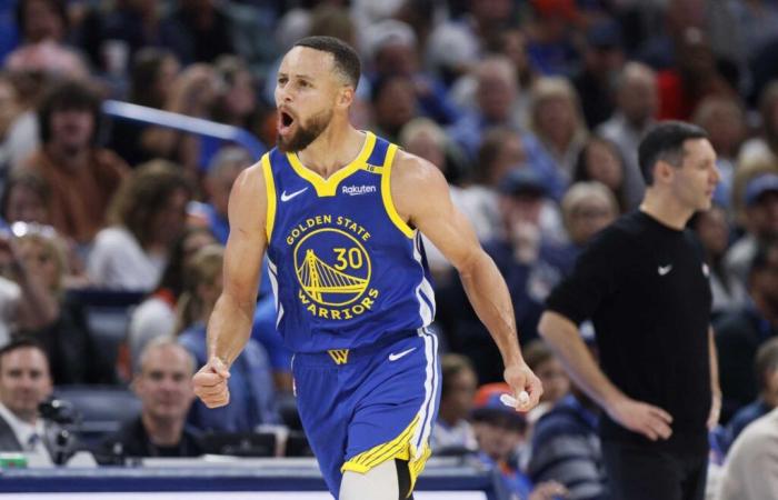 Steph Curry sagt „Night Night“ zu Thunder, während die Warriors einen 4:1-Triumph erzielen