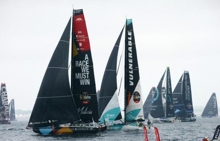 Vendée Globe: Die 10. Ausgabe begann mit Denis Van Weynbergh unter den 40 Skippern (Fotos)