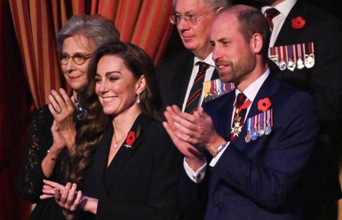 Kate Middleton kehrt zurück: Die Prinzessin war während der Gedenkzeremonie den Tränen nahe