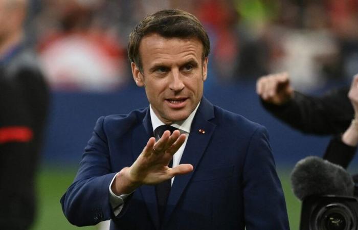 Emmanuel Macron wird am Donnerstag dem Fußballspiel Frankreich-Israel im Stade de France beiwohnen