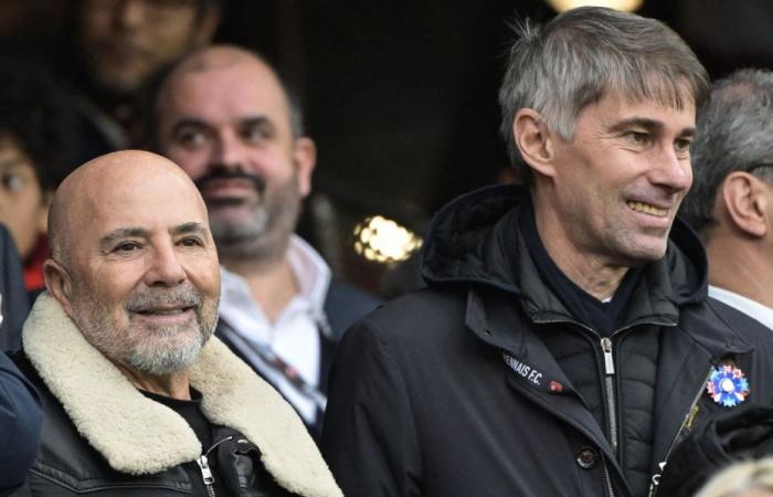 Stade Rennes. „Die Gespräche sind weit fortgeschritten“ mit Jorge Sampaoli, der während des Spiels gegen Toulouse auf der Tribüne anwesend war