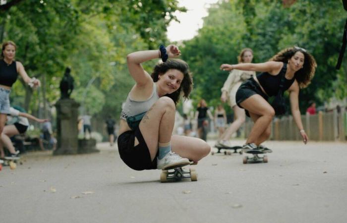 Beim Longboardtanzen ist die Emanzipation der Frau eine rollende Angelegenheit