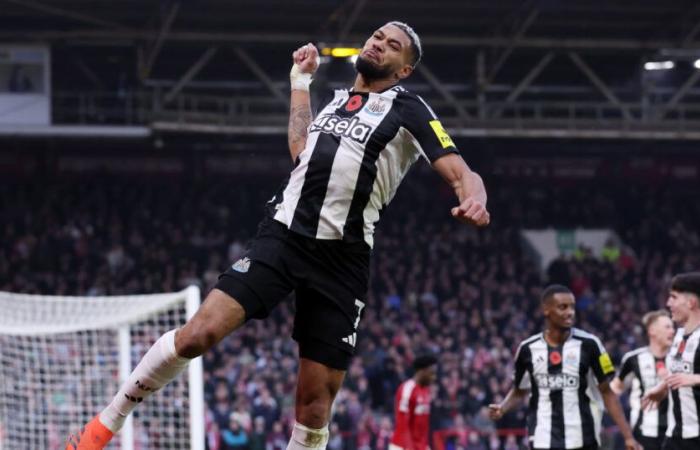 Nottingham Forest 1 Newcastle United 3