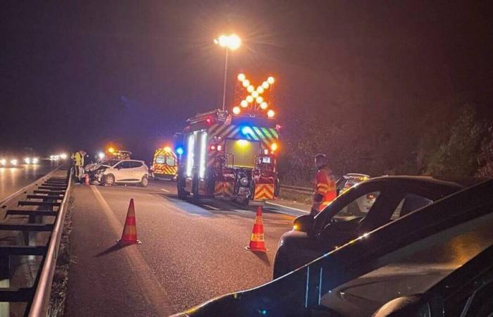 Eine schwangere Frau kam bei einem Unfall auf der RN 165 zwischen Vannes und Lorient ums Leben