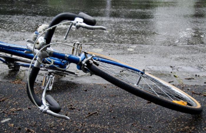 Der Mann in Blau, symbolträchtiger Radfahrer von Limoges, starb, als er von einem Autofahrer angefahren wurde