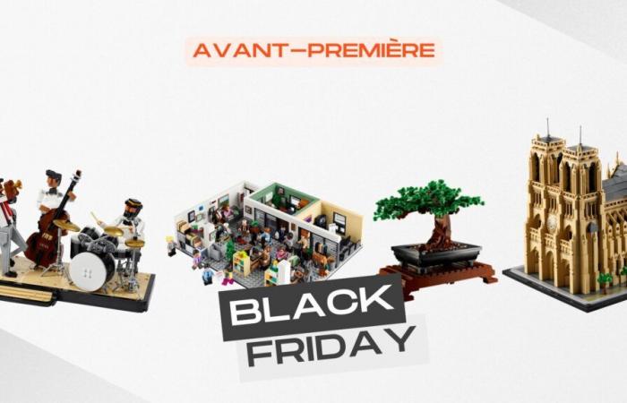 Auch Legos profitieren vom Black Friday: unsere Auswahl von 4 tollen Sets im Angebot