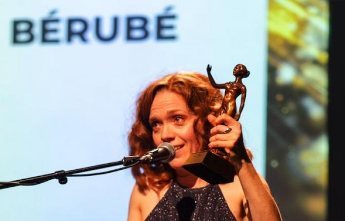 Chambly: Catherine Bérubé gewinnt eine Trophäe bei den ACTRA Awards