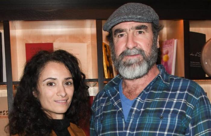 Eric Cantona unterstützte seine Frau Rachida Brakni bei einer schwierigen Rede