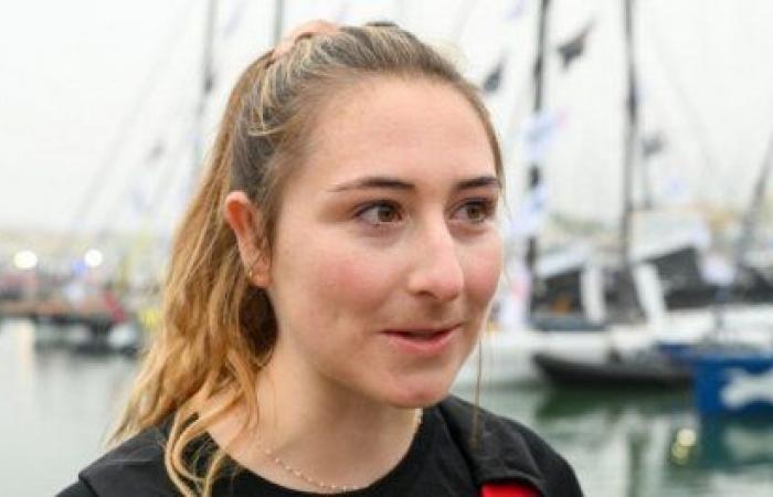 Violette Dorange, jüngste Skipperin in der Geschichte der Veranstaltung