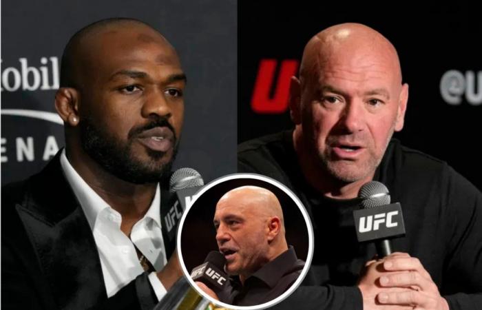 Jon Jones GOAT-Debatte endete mit der Joe-Rogan-Erfahrung inmitten von Dana Whites Obsession mit UFC 309-Headliner