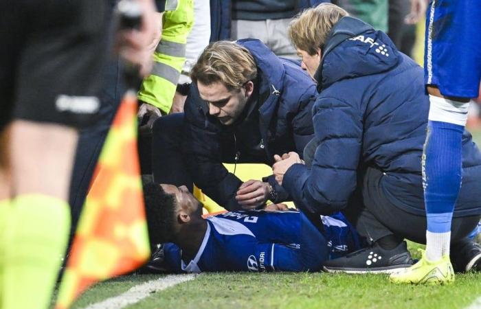 „Mir geht es gut“: AA Gent-Spieler Noah Fadiga beruhigt alle, nachdem er auf dem Spielfeld zusammengebrochen ist