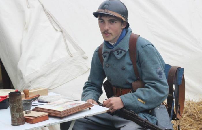 11. November: Biwak deutscher und französischer Soldaten im Park Choisy-au-Bac