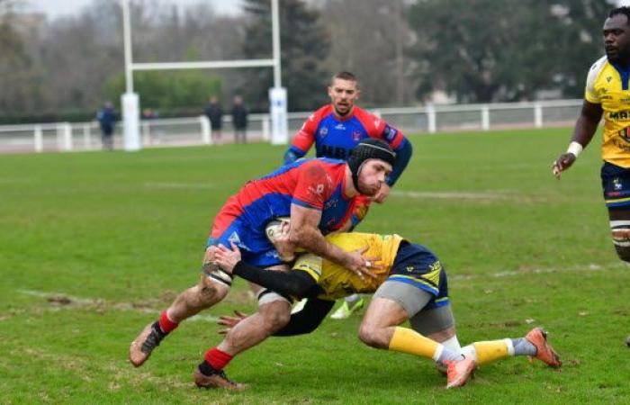 Live Rugby – Nationale 2. Mâcon liegt zur Halbzeit gegen Rennes vorne