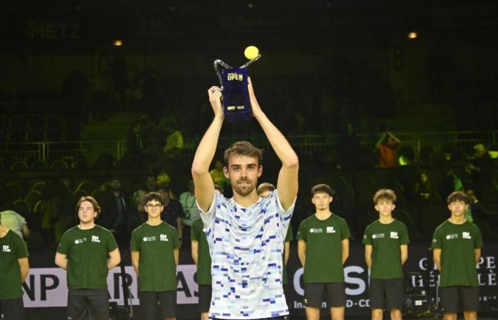 Sieger der Moselle Open 2024, Benjamin BONZI gegen NORRIE