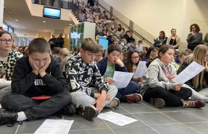 In La Manche kämpfen College-Studenten mit Schlägern gegen Mobbing in der Schule