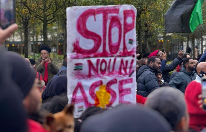 zweite Mobilisierung des RPPRAC in Paris