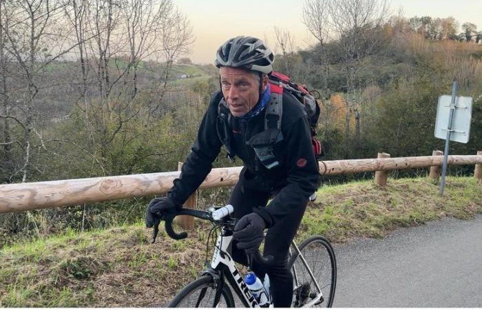 330 km zu Fuß und mit dem Fahrrad in 33 Stunden zurückgelegt: die unglaubliche sportliche Herausforderung von Bernard Pucheu-Planté, um die Kurorte der Hautes-Pyrénées zu erreichen