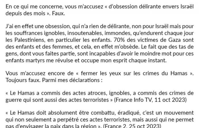 Arthur fordert die Aufhebung der parlamentarischen Immunität von Aymeric Caron und verklagt ihn vor Gericht, während der Abgeordnete ihn erneut beschuldigt, „einen Völkermord in Gaza zu dulden“ – Video