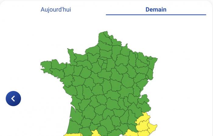 Wetterwarnung – Hautes-Pyrénées, Pyrénées-Atlantiques, Ariège und Haute-Garonne mit gelber Schnee-Eis-Warnung am Dienstag, 12. November