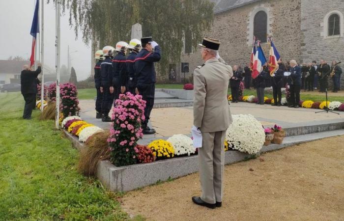 106. Jahrestag des Waffenstillstands von 1918: In Mayenne ist dieser Gedenkfeier eine französische Erinnerung beigefügt